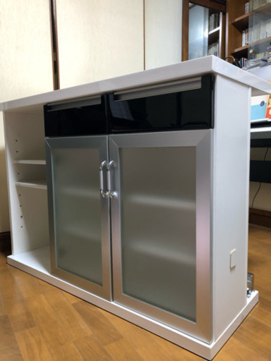 ニトリ バーカウンター ホワイト ＜中古＞