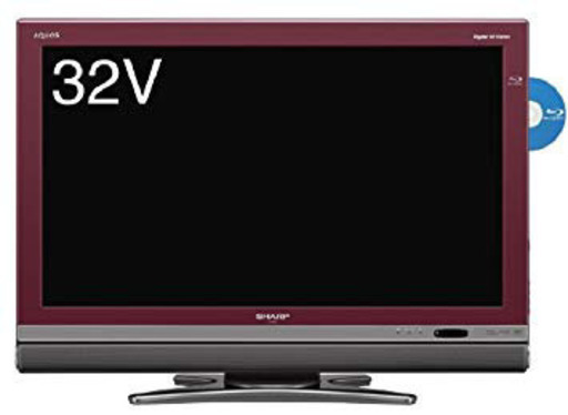 シャープ32型テレビ+テレビボード