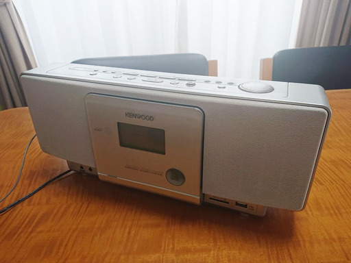 ラジオも録音できる★KENWOOD・CD/SD/USBパーソナルシステムCR-A7USB