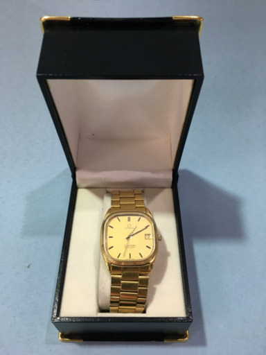 中古美品　オメガシーマスター　ゴールド