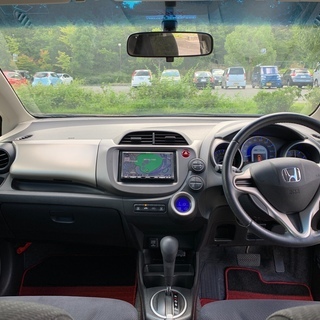 ☆美車 程度良好 検長 H23年式 フィットHV 無限エアロ 社外HDDナビ HID 地デジ ETC 即決!!!の画像