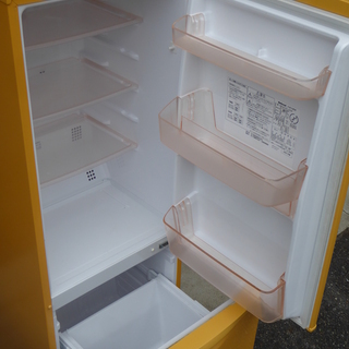 ナショナル 2ドア冷蔵庫 162L NR-B161J-D オレンジ？ 2000円です。の画像