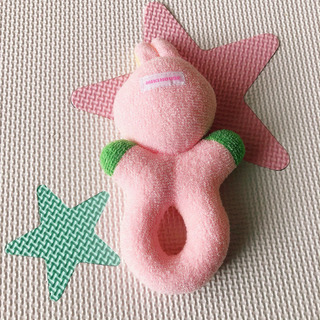 【未使用】MIKIHOUSE うさぎラトルの画像