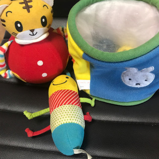 あげます ベビー 音のなるおもちゃ3点