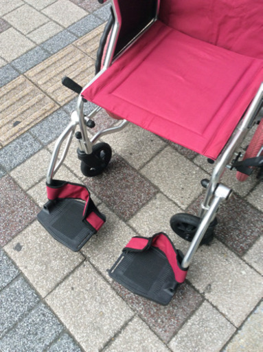 R▽取りに来てくれる方歓迎‼︎チノンズ 自走式車椅子 パレット ピンク