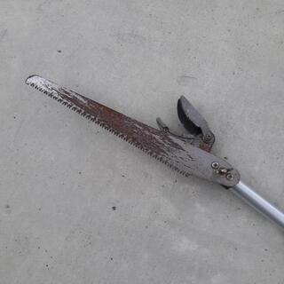 引き渡し予定　伸縮式高枝切り鋏&ノコギリの画像