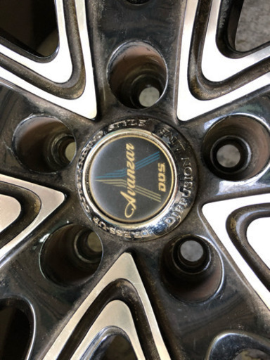 成約☆18インチアルミ 7.5J 5×PCD100 225/45R18 ポテンザ レガシィ 86 BRZ プリウス インプレッサ☆