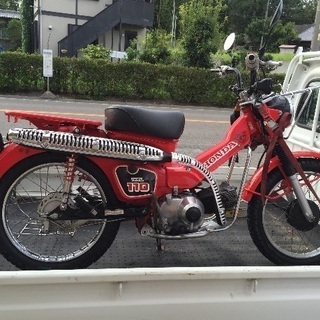 準備中 名古屋 実働 ホンダ ハンターカブ CT110の画像