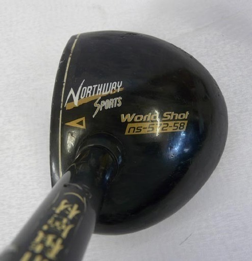19Y0272 4 パークゴルフ NORTHWAY SPORTS WorldShot ns-572-58 ケース ボール付き　中古