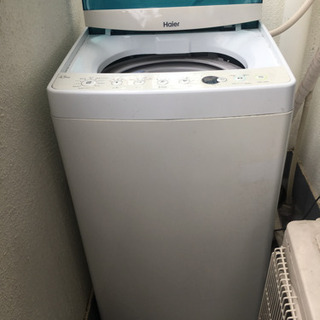 ハイアール 4.5kg 全自動洗濯機 ホワイトHaier JW-C45A-W