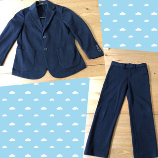 子供用 ユニクロフォーマルセットアップ 美品 試着可
