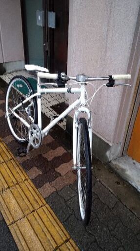 シークレットコード[SDC700] クロスバイク 6speed/ホワイト