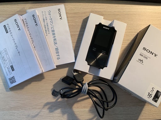 ほぼ未使用　SONYウォークマン NW-S315 16GB