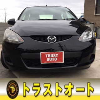 🙋デミオH22年1.3cc🚘車検2年付⭐️走行7.9Km👍コミコ...