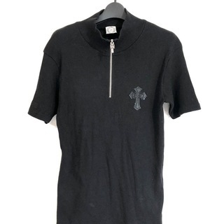 CHROME HEARTS　フロントファスナーカットソー✟