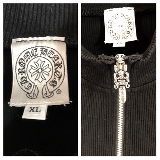 CHROME HEARTS　フロントファスナーカットソー✟の画像