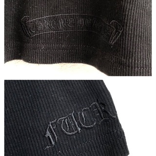 CHROME HEARTS　フロントファスナーカットソー✟の画像