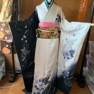 成人式   高級振袖  袋帯  長襦袢  正絹  セット 今週土曜見学可能です