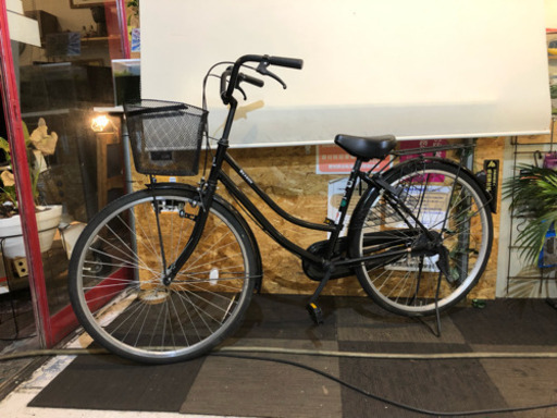 26インチ 自転車 ブラック