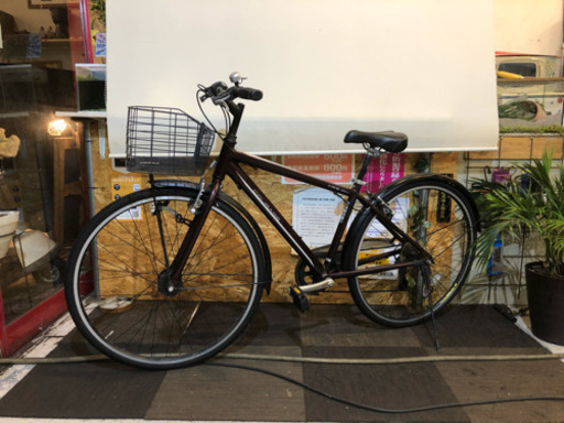 【軽量アルミフレーム】LEDオートライト7速 自転車