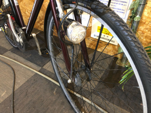 【軽量アルミフレーム】LEDオートライト7速 自転車