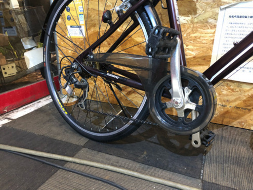 【軽量アルミフレーム】LEDオートライト7速 自転車