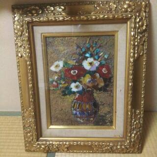 貴石画 花瓶