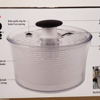 OXO サラダスピナー 野菜水切り器 の画像