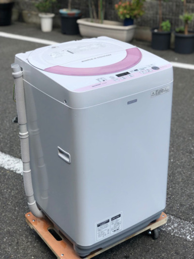 設置•配送無料‼️美品? 5.5kg シャープAg+イオンコート?当日配送夜中遅くても可能