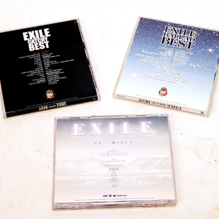 EXILE CD＋DVD2枚組 3種 まとめての画像