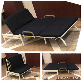 ?配送無料‼️ 折りたたみ ベッド ソファ/ 2Wayタイプ?当日配送