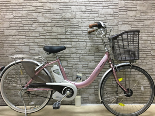 クリスマスSALE 東京23区配達無料  新基準 Panasonic パナソニック  ビビライトU  5Ah リチウム  電動自転車 24インチ