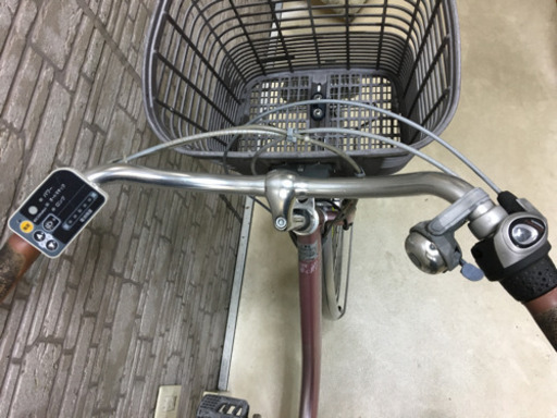 クリスマスSALE 東京23区配達無料  新基準 Panasonic パナソニック  ビビライトU  5Ah リチウム  電動自転車 