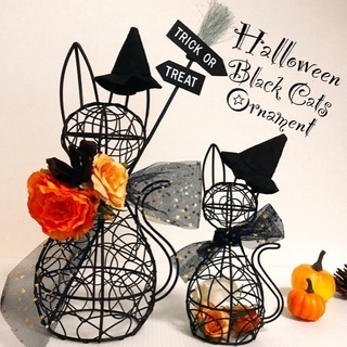 ハロウィン♪ 黒猫オーナメント作り