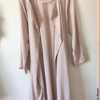 美品♡ピンクキレイめ薄手コート