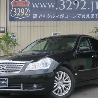 黒塗りの高級車フーガ！！！内外装めちゃくちゃきれいで24000ｋｍしか走ってません！お早めに！！！の画像