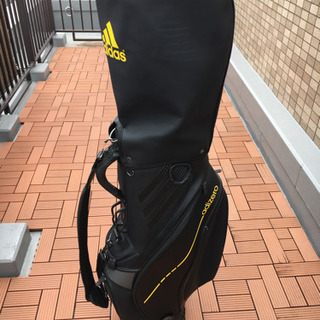 アディダス キャディバッグ テーラーメイド ゴルフクラブセットの画像