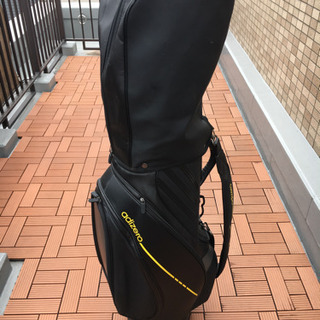 アディダス キャディバッグ テーラーメイド ゴルフクラブセットの画像