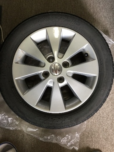 ワゴンR純正ホイール スタッドレスタイヤ 4本