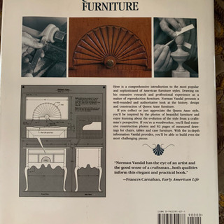 洋書 QUEEN ANNE FURNITUREの画像