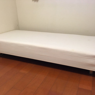 【差し上げます】無印良品 脚付きマットレス セミシングルの画像