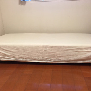【差し上げます】無印良品 脚付きマットレス セミシングルの画像