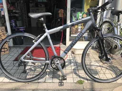 プジョー フロントディスクのクロスバイク