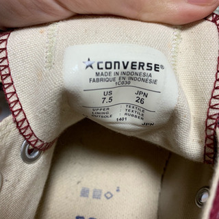 メンズ CONVERSE ALL★STAR 値下げ