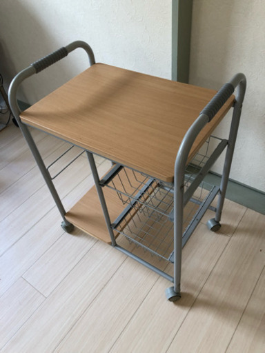 キッチン 移動式炊飯器など置けます！