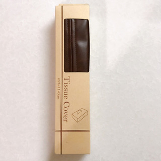 【未使用新品・未開封品】レトロレザーティッシュケース