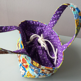 ハンドメイド  お弁当袋の画像