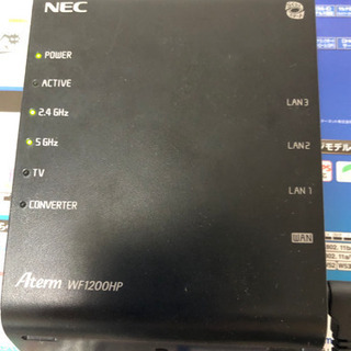 NEC  wifiルータ  Aterm WF1200HP