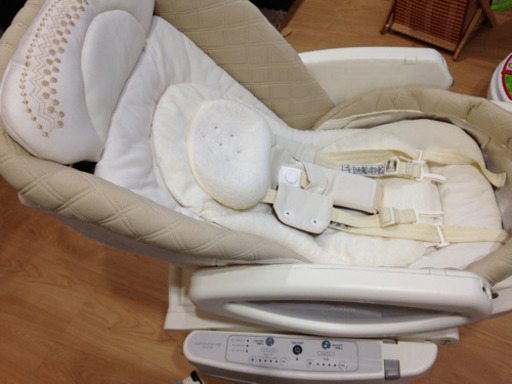 【電動】アップリカ ハイローベッド&チェアとベビーズゲイト