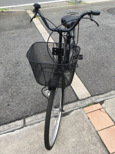 整備済　軽快車２６インチ　ブラック